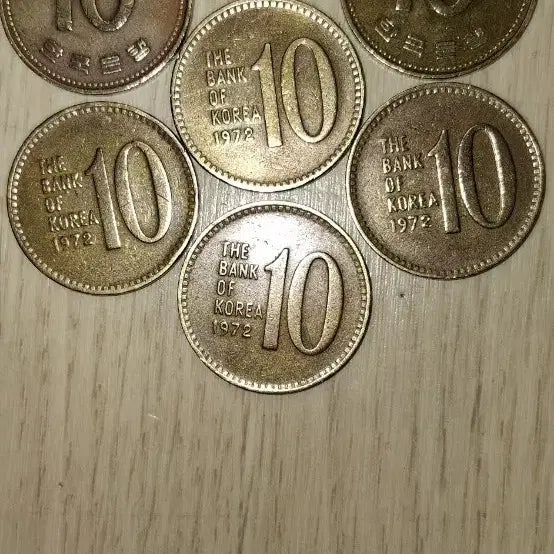 [BUNJANG] 10 Won Coin (1972, 1985) / 1972/1985년 10원 동전 (특년, 준특년)