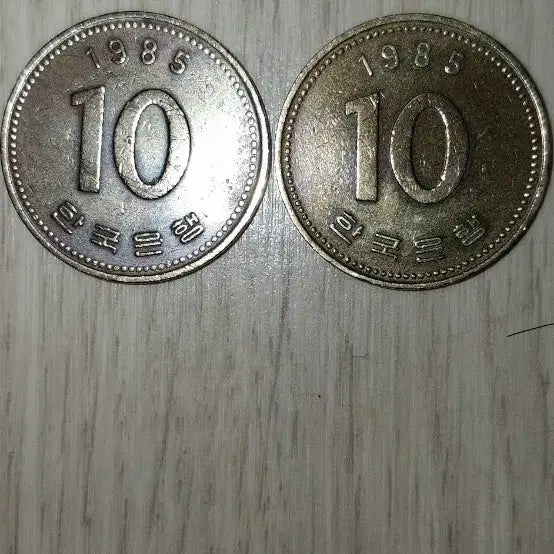 [BUNJANG] 10 Won Coin (1972, 1985) / 1972/1985년 10원 동전 (특년, 준특년)