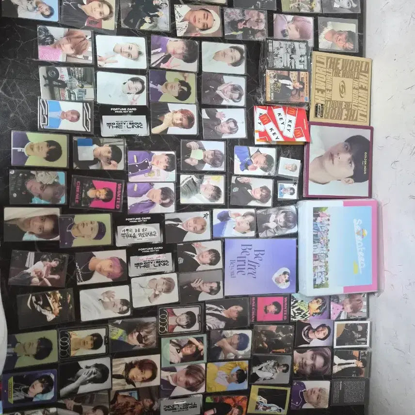 아이돌포카 일괄판매합니다 엔시티127 엔시티드림 세븐틴 에이티즈 해찬