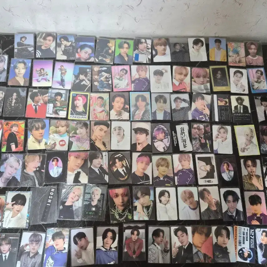아이돌포카 일괄판매합니다 엔시티127 엔시티드림 세븐틴 에이티즈 해찬
