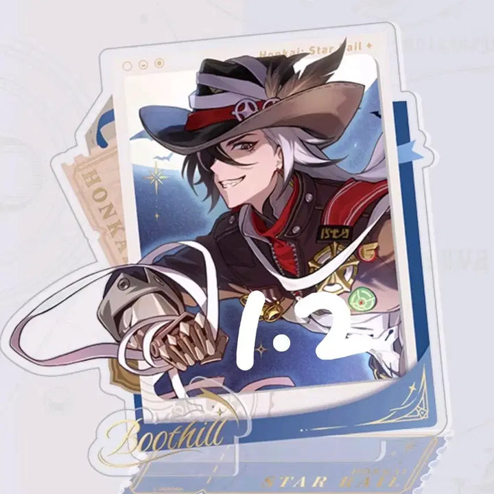 [BUNJANG] Honkai: Star Rail Boothill Acrylic Keychain, Can Badge, Towel / 스타레일 부트힐 굿즈 아크릴 키링 캔뱃지 타올