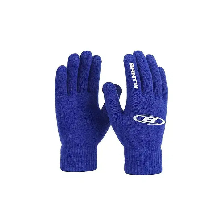 [BUNJANG] Born to Win SYMBOL B KNIT GLOVE [BLUE] / 본투윈 장갑 새상품 SYMBOL B KNIT GLOVE [BLUE]