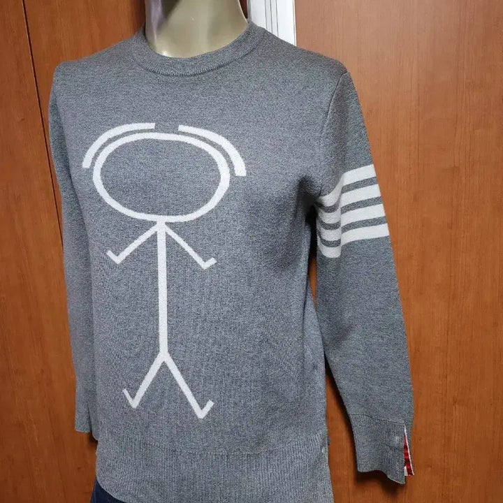 [BUNJANG] Thom Browne Icon Stripe Knit / 톰브라운 톰 아이콘 사선 완장 니트2XL입니다만약90에서95정도