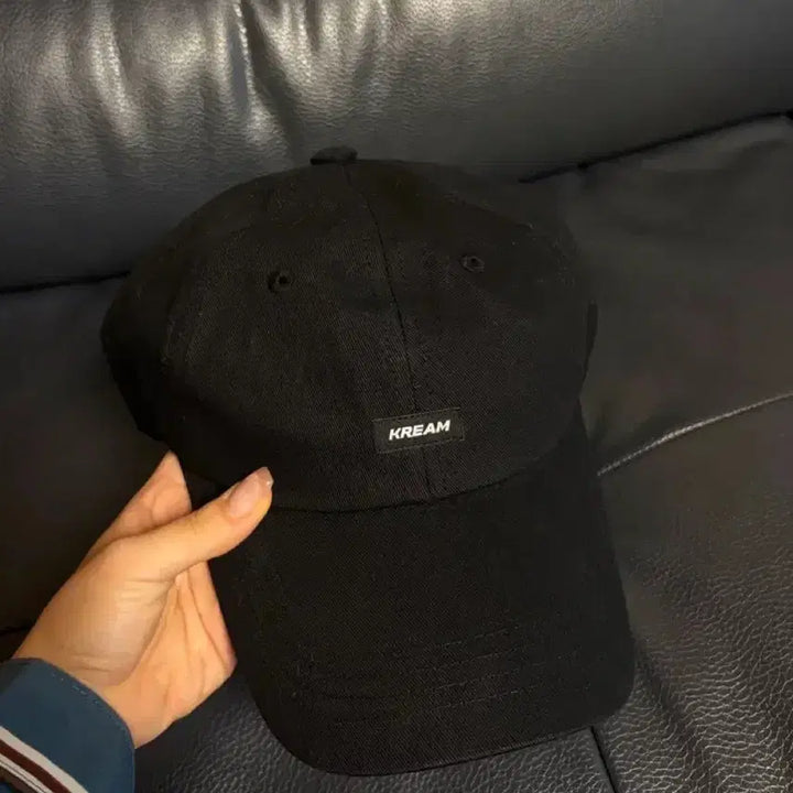 [BUNJANG] KREAM Black Ball Cap / KREAM 블랙 볼캡 새상품