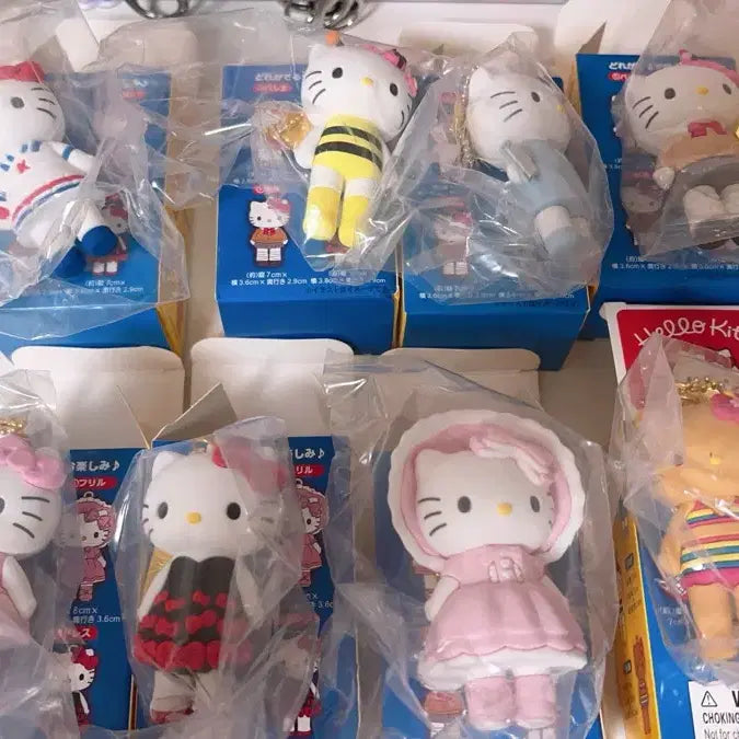 [BUNJANG] Hello Kitty 50th Anniversary Exhibition Keyring / (오늘만할인)헬로키티 50주년 도쿄 전시회키링