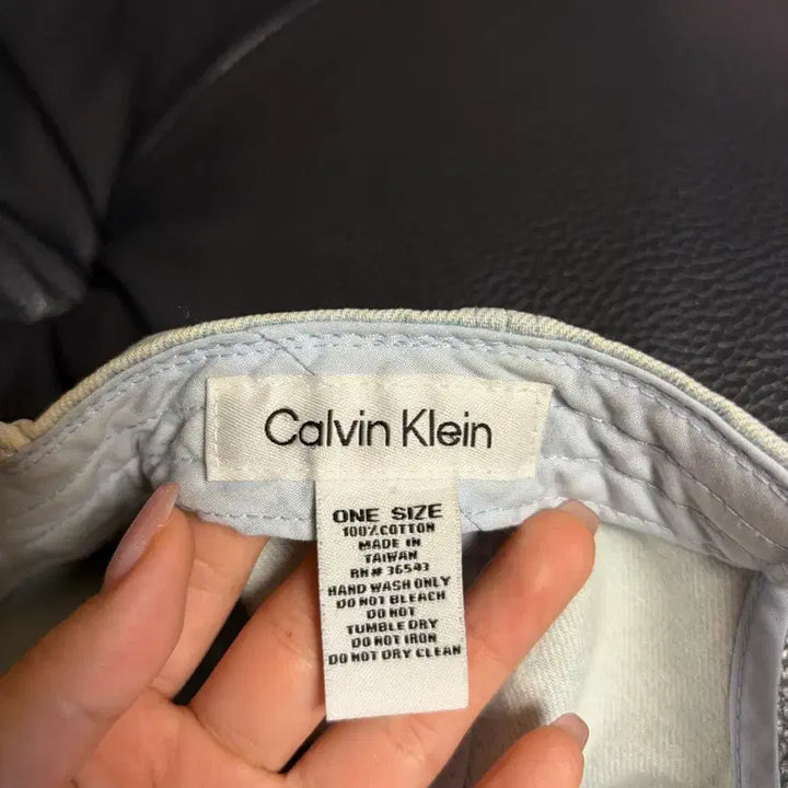 [BUNJANG] Calvin Klein Denim Ball Cap / 캘빈클라인 데님 볼 캡 모자