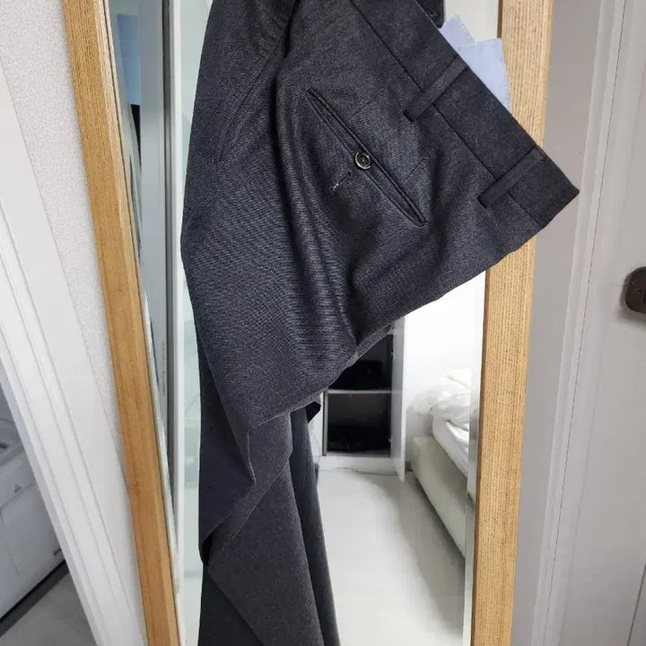 [BUNJANG] PT01 Wool Slacks 48 Charcoal / pt01울 팬츠 48