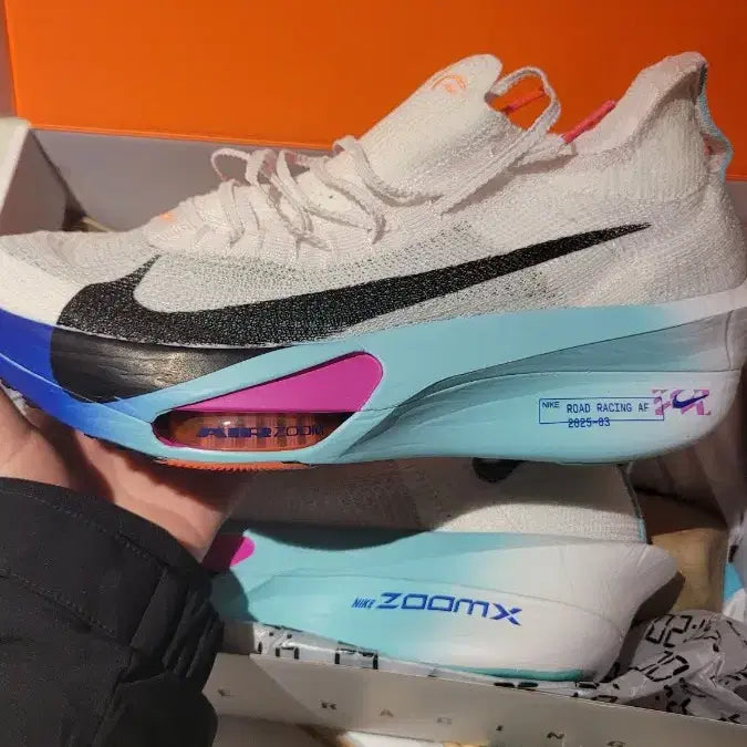 [BUNJANG] Alphafly 3 White Hyper Sneakers / 알파플라이3 화이트 하이퍼