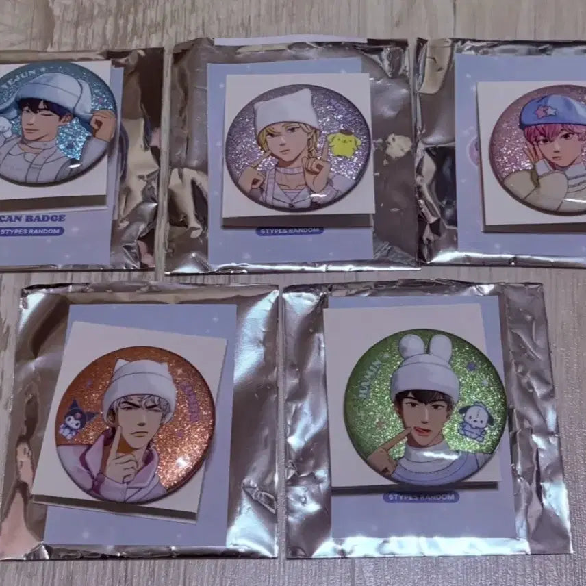 [SOLD OUT] BBUU! 플레이브 뱃지 5종 원가양도