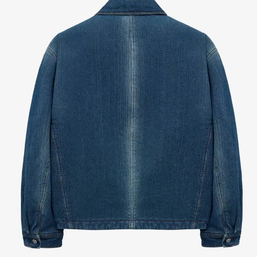 [BUNJANG] Unjemeek Padded Denim Trucker Jacket - M / 언지미크 패디드 데님 트러커 자켓 M