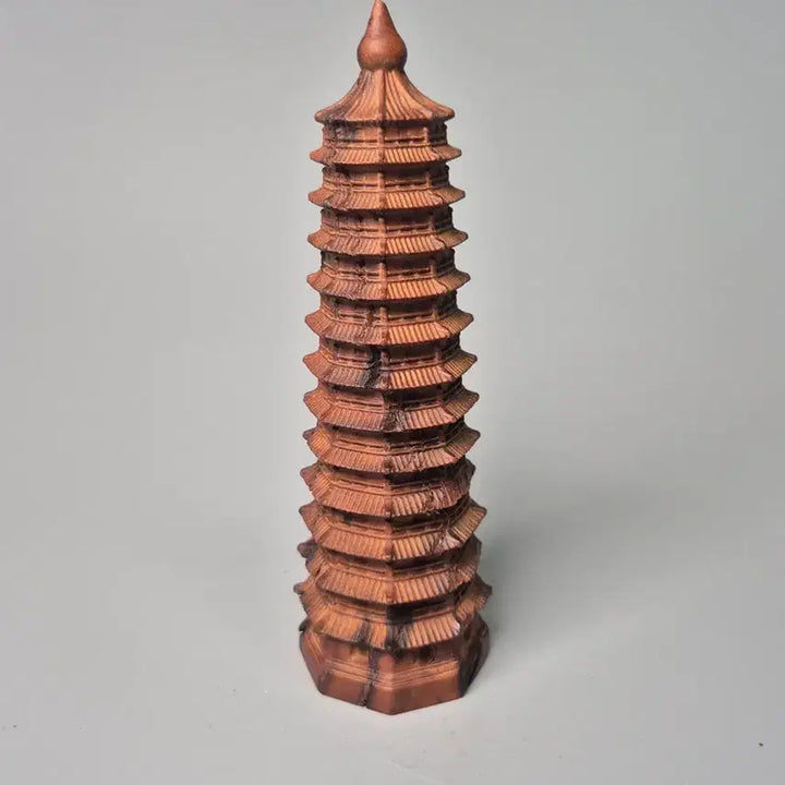 [BUNJANG] Wooden Mun-chang Pagoda Set Antique Collection / 목제 문창탑 3점 일괄 골동품 고미술품 수집품 탑 불교 풍수