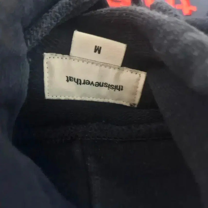 [BUNJANG] thisisneverthat Navy Hoodie / 디스이즈네버댓 네이비 후드티