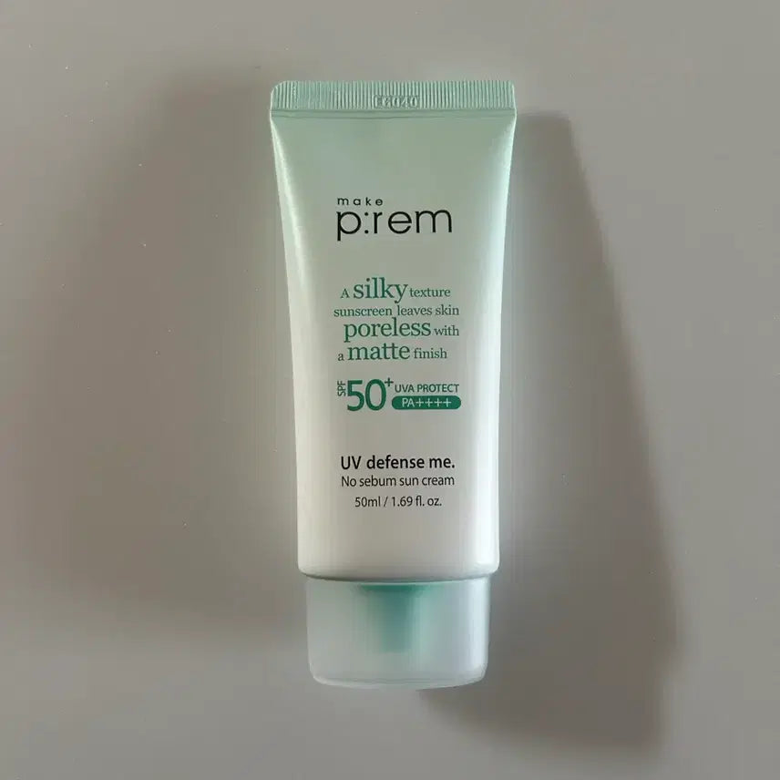 [BUNJANG] Make P:rem No Sebum Sunscreen 50ml / 메이크프렘 노세범 선크림 50ml