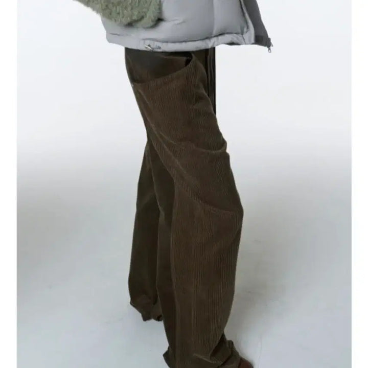 [BUNJANG] Ordinary Holiday Corduroy Wide Pants / 원더플레이스 오디너리 홀리데이 코듀로이 와이드 팬츠