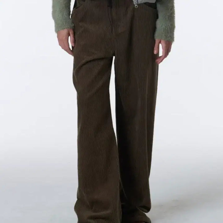 [BUNJANG] Ordinary Holiday Corduroy Wide Pants / 원더플레이스 오디너리 홀리데이 코듀로이 와이드 팬츠