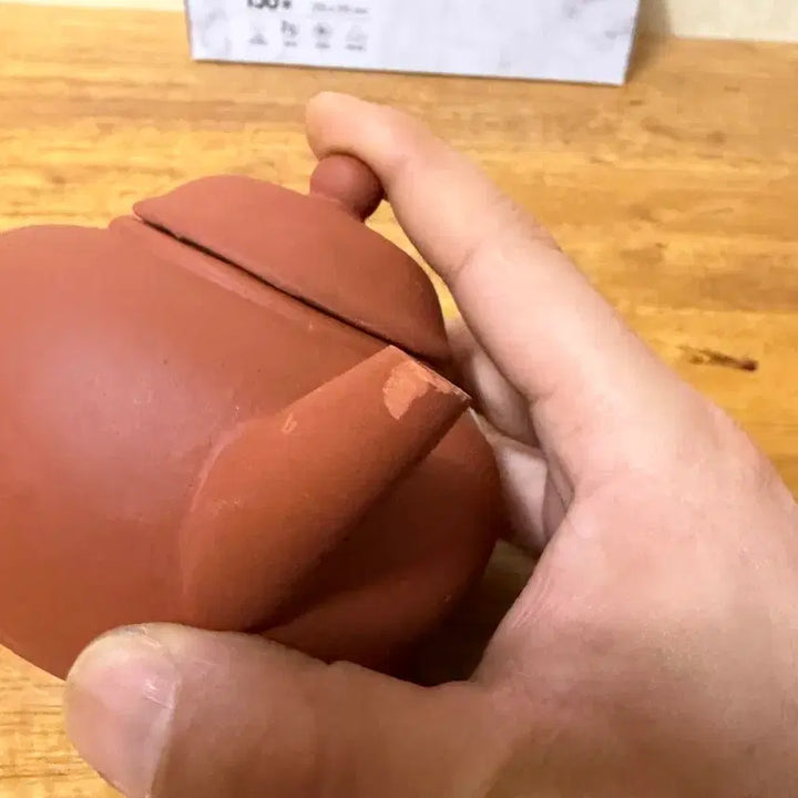[BUNJANG] Antique Red Clay Teapot / (1129)90년대 자사1창(중)