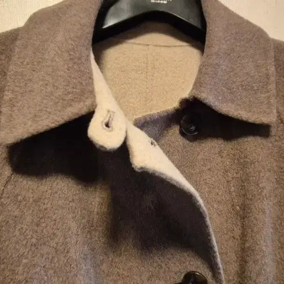 [BUNJANG] Cashmere Wool Blend Handmade Long Coat / 캐시미어 양모 핸드메이드 롱코트