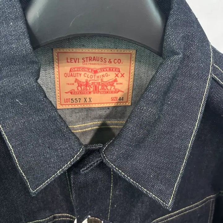 [BUNJANG] LVC 1961 557 Type 3 Jacket - Organic Rinse / [XL] LVC 1961 557 타입3 자켓 오가닉 린스