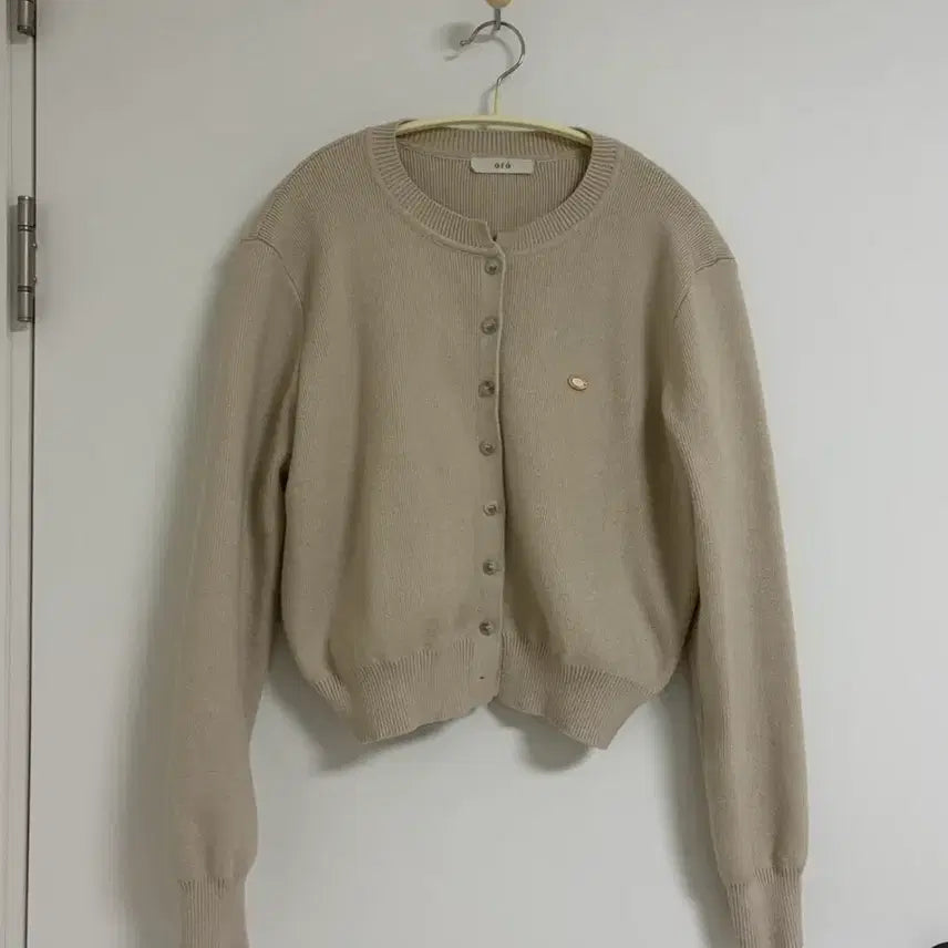 [BUNJANG] oro Beige Cardigan / 오로 oro 베이지 가디건