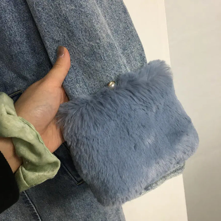 [BUNJANG] O!Z Sec PERTRIMING Pearl Denim Jacket / 오즈세컨 퍼트리밍 진주 데님 자켓