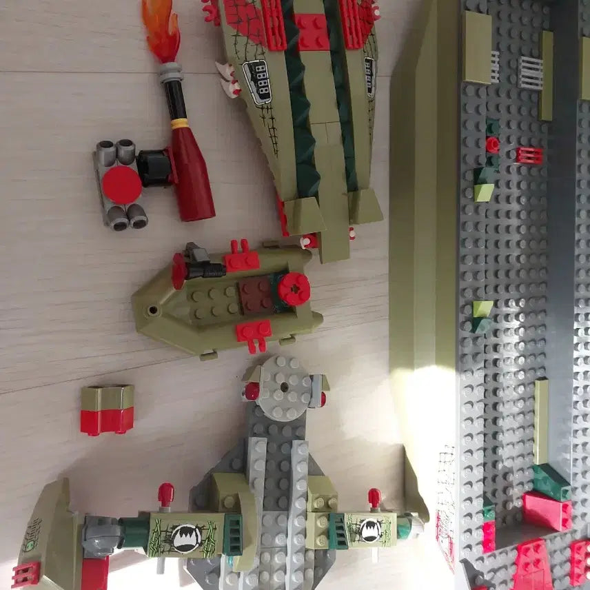 [BUNJANG] LEGO Legends of Chima Crocodile Gunboat Pirate Ship / 레고 키마 악어전함 해적선 사진상태에서