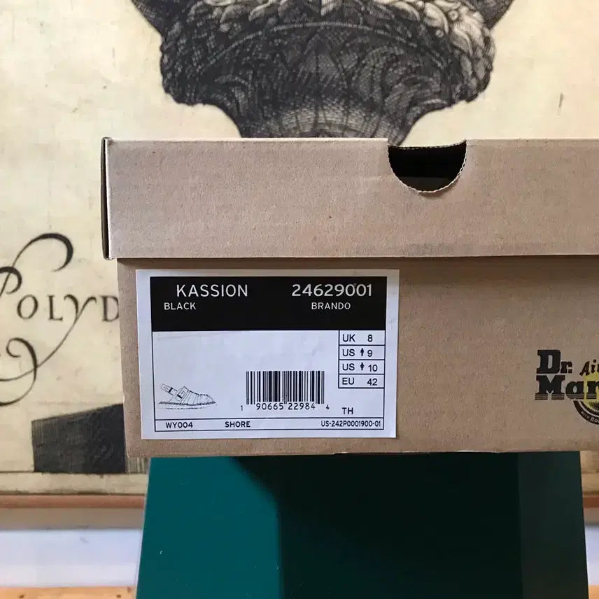 [BUNJANG] Dr. Martens KASSION Black Sandals UK 8 / (N)닥터마틴 KASSION 블랙 샌들 UK 8