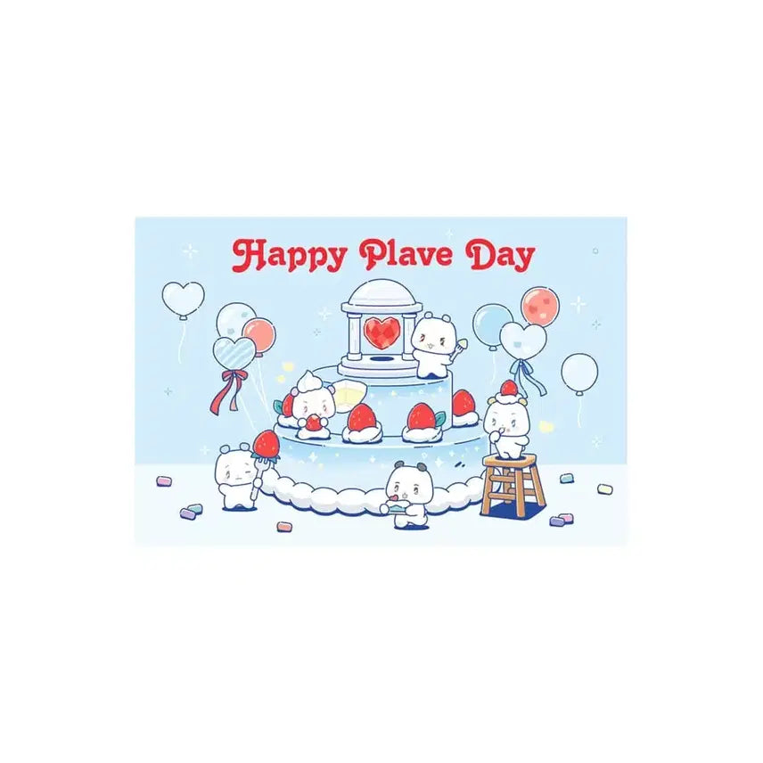 [BUNJANG] PLAVE Mmmemimu Roll Sticker A, B & Mmmemimu Postcard / [원가양도] 플레이브 므메미무 롤스티커 A,B & 므메미무 엽서