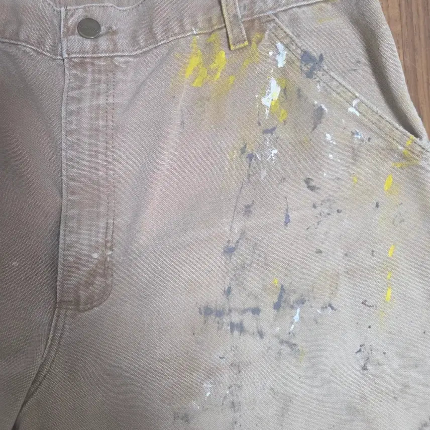 [BUNJANG] Carhartt Painting Workwear Pants Beige / 칼하트 페인팅 워크웨어 팬츠 베이지