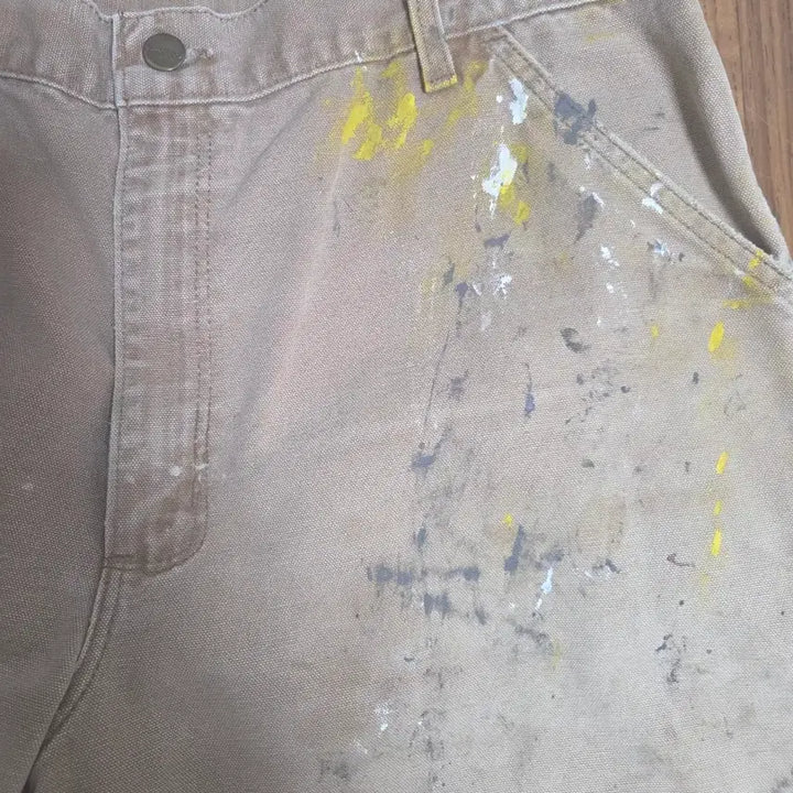 [BUNJANG] Carhartt Painting Workwear Pants Beige / 칼하트 페인팅 워크웨어 팬츠 베이지