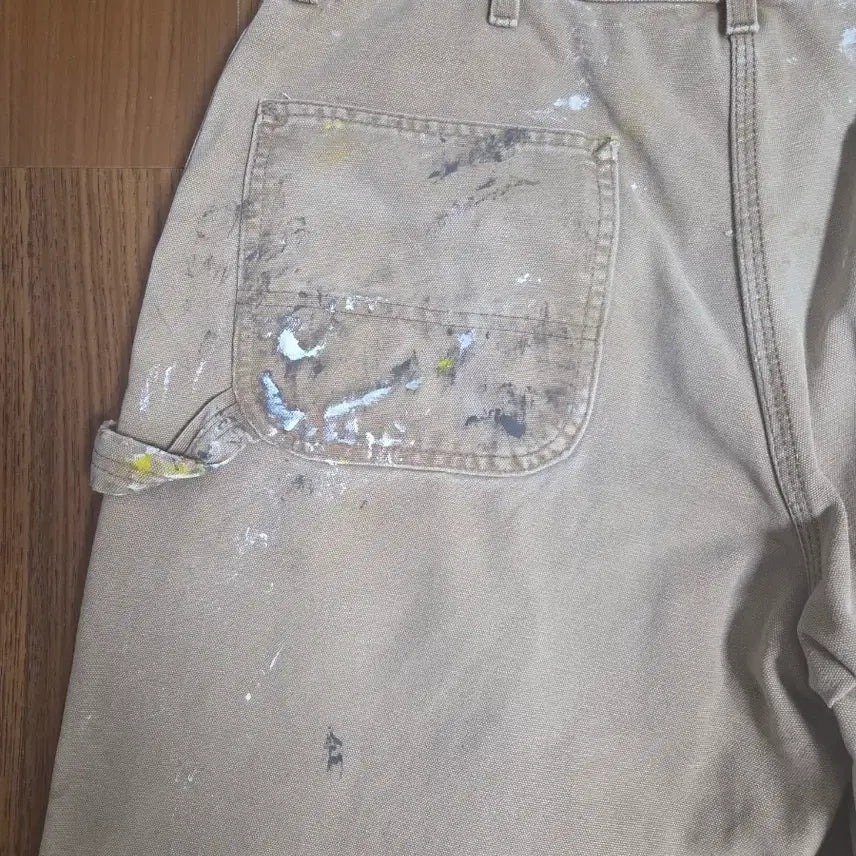 [BUNJANG] Carhartt Painting Workwear Pants Beige / 칼하트 페인팅 워크웨어 팬츠 베이지