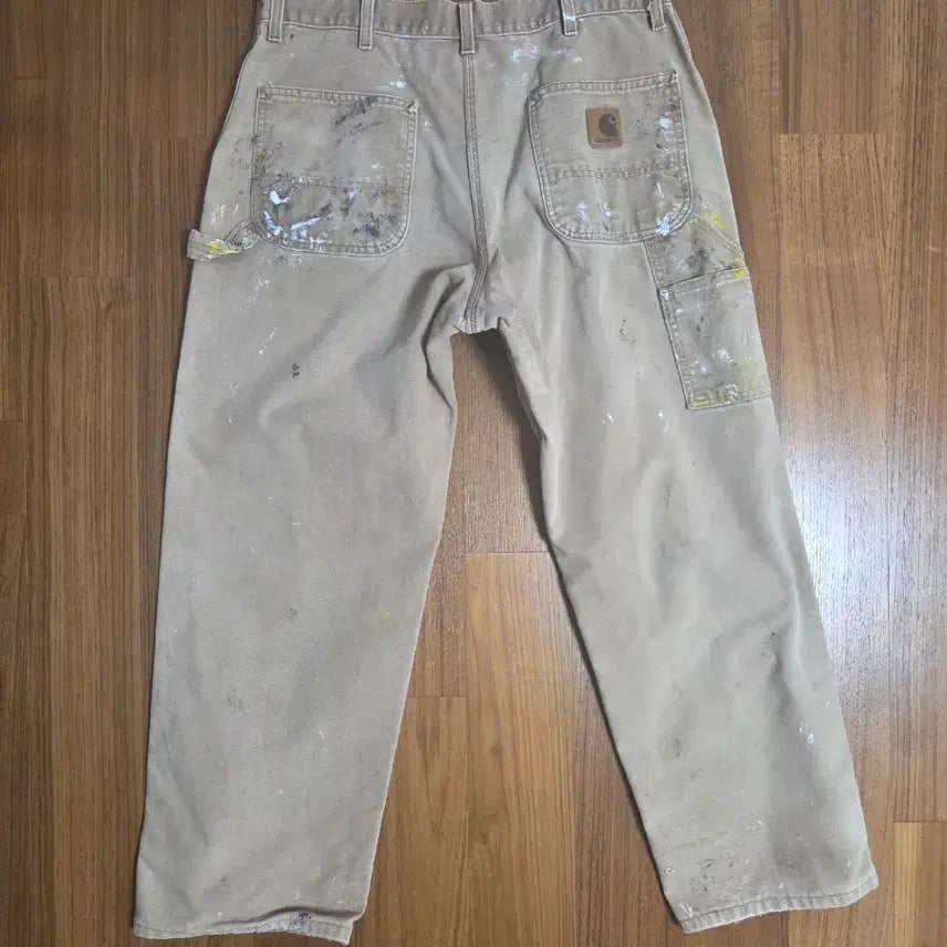 [BUNJANG] Carhartt Painting Workwear Pants Beige / 칼하트 페인팅 워크웨어 팬츠 베이지