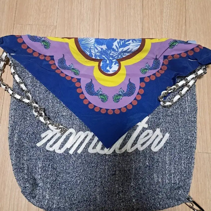 [BUNJANG] No matter Scarf Two-sided Bag / 노메터 스카프 양면백