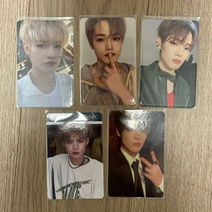 [BUNJANG] NCT Jisung Chenle Renjun Jeno Photocard Bundle Set / 엔시티 지성 천러 런쥔 제노 포카 17장 일괄양도