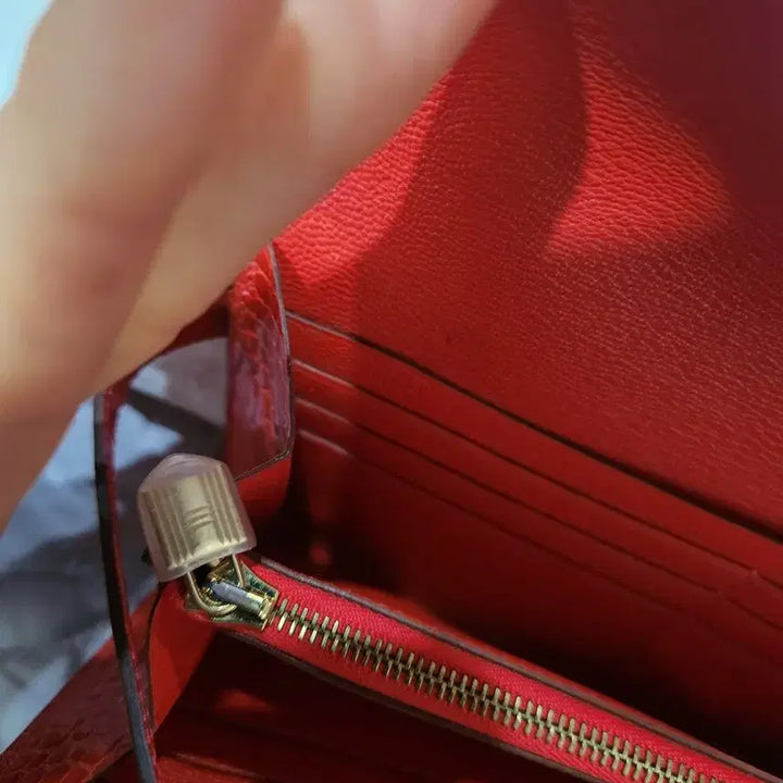 [BUNJANG] Hermès Kelly Alligator Long Wallet / 에르메스 엘리게이터 와니 켈리 장지갑