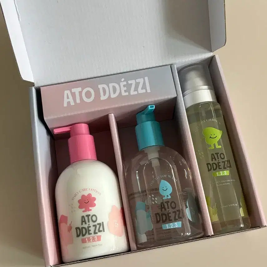 [BUNJANG] Atotezzi Lotion Wash Mist 3-Piece Set / 아토떼찌 유아 로션워시미스트3종세트 새상품(출산선물추천)