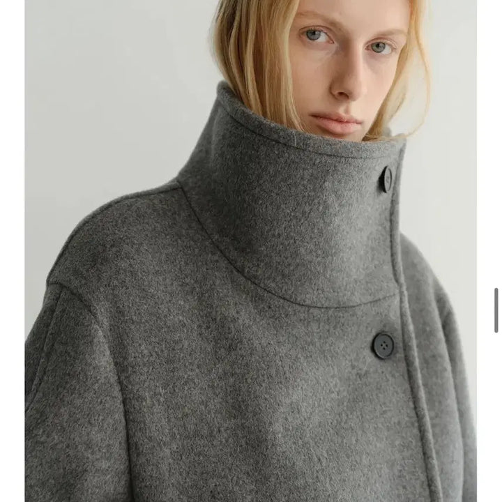 [BUNJANG] EAAH HAYES HALF COAT (Grey) / 새상품)이아 하프 코트 EAAH HAYES HALF COAT (GREY)