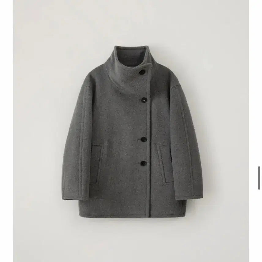 [BUNJANG] EAAH HAYES HALF COAT (Grey) / 새상품)이아 하프 코트 EAAH HAYES HALF COAT (GREY)