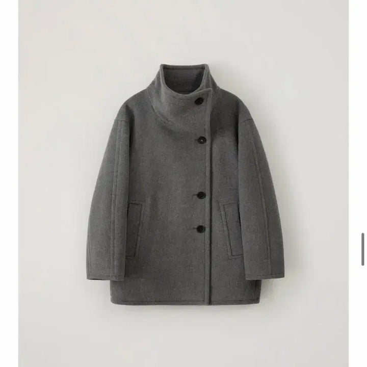 [BUNJANG] EAAH HAYES HALF COAT (Grey) / 새상품)이아 하프 코트 EAAH HAYES HALF COAT (GREY)