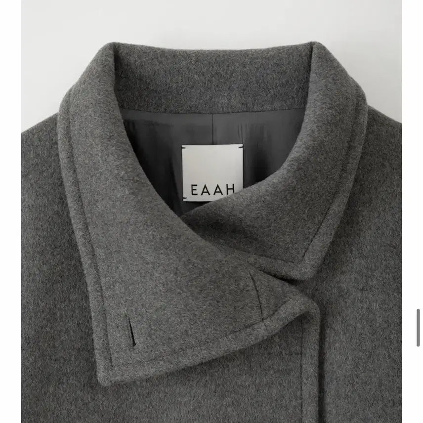 [BUNJANG] EAAH HAYES HALF COAT (Grey) / 새상품)이아 하프 코트 EAAH HAYES HALF COAT (GREY)