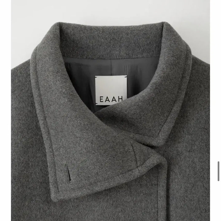 [BUNJANG] EAAH HAYES HALF COAT (Grey) / 새상품)이아 하프 코트 EAAH HAYES HALF COAT (GREY)