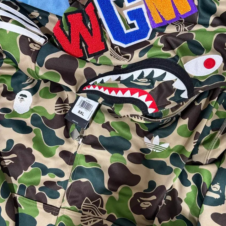 [BUNJANG] Adidas Bape Shark Full Zip / 아디다스 베이프 샤크 풀 집