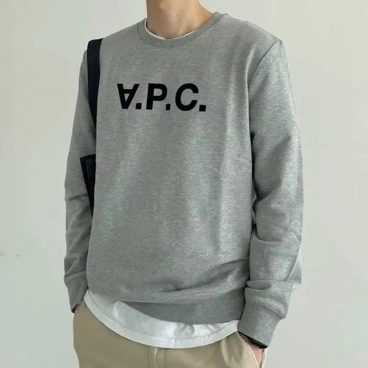 [BUNJANG] A.P.C. S Sweatshirt / ** 아페쎄 ** 봄가을맨투맨 네이비/그레이