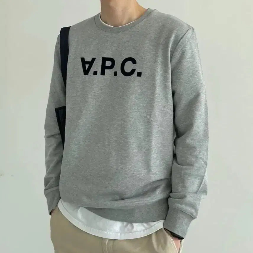 [BUNJANG] A.P.C. S Sweatshirt / ** 아페쎄 ** 봄가을맨투맨 네이비/그레이