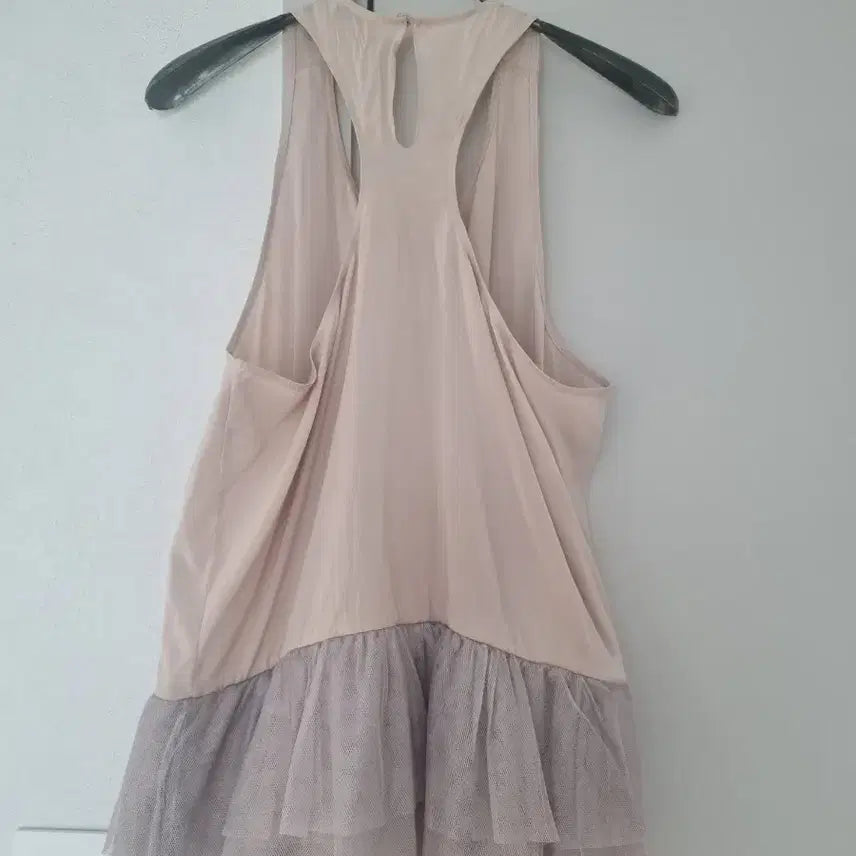 [BUNJANG] Brunello Cucinelli Peach Sleeveless Top / 정품 브루넬로 쿠치넬리 연피치컬러 탑