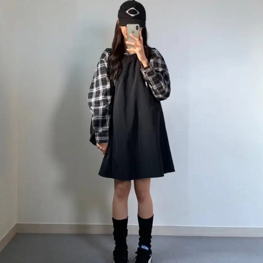 [BUNJANG] Black Sleeveless Dress / 블랙 나시 원피스