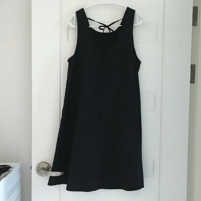[BUNJANG] Black Sleeveless Dress / 블랙 나시 원피스