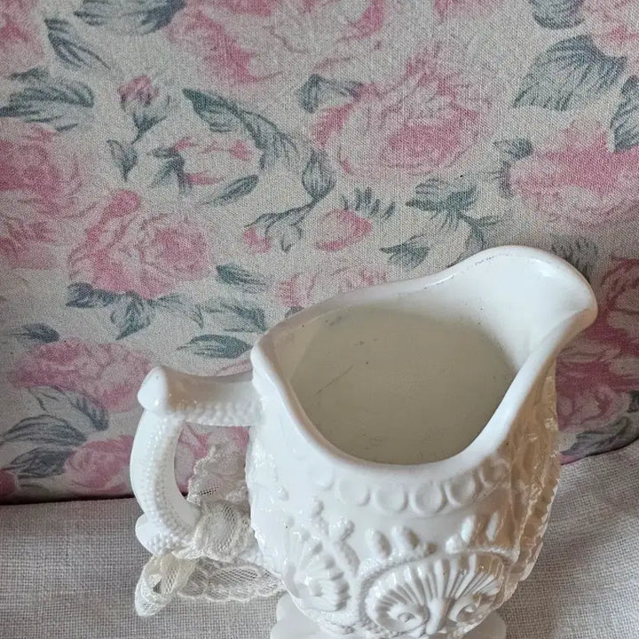 [BUNJANG] Vintage Porcelain Shell Object Jug Vase / 영국 빈티지 쉘 오브제 포세린 저그 화병(할인)