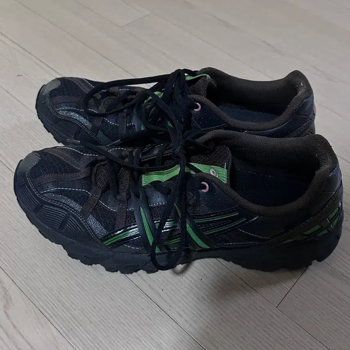 [BUNJANG] Asics Andersson Bell Gel Sonoma Sneakers / 아식스 앤더슨벨 젤 소노마 블랙 그린 300사이즈