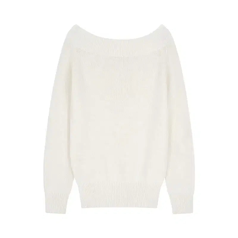 [BUNJANG] Lillykotz Mellow Knit Ivory Sweater / 릴리코츠 Mellow Knit 아이보리