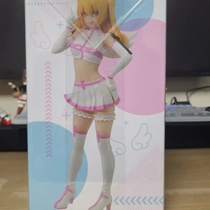 [BUNJANG] 2.5D Temptation G&amp;G Ririel Jin Angel Ver. Figure / (미개봉) 2.5차원의 유혹 G&amp;G 리리엘 진 천사형태 Ver.
